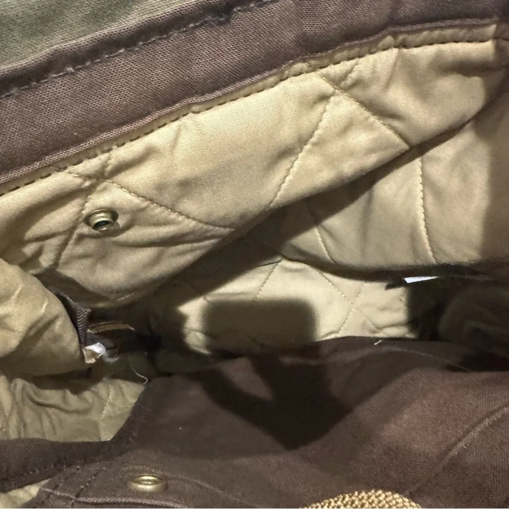 Filson Tin Cloth Backpack in Ottergreen